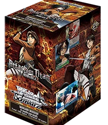 Bushiroad Weiẞ Schwarz Weiß Schwarz: Attack On Titan Vol 1 Booster Display