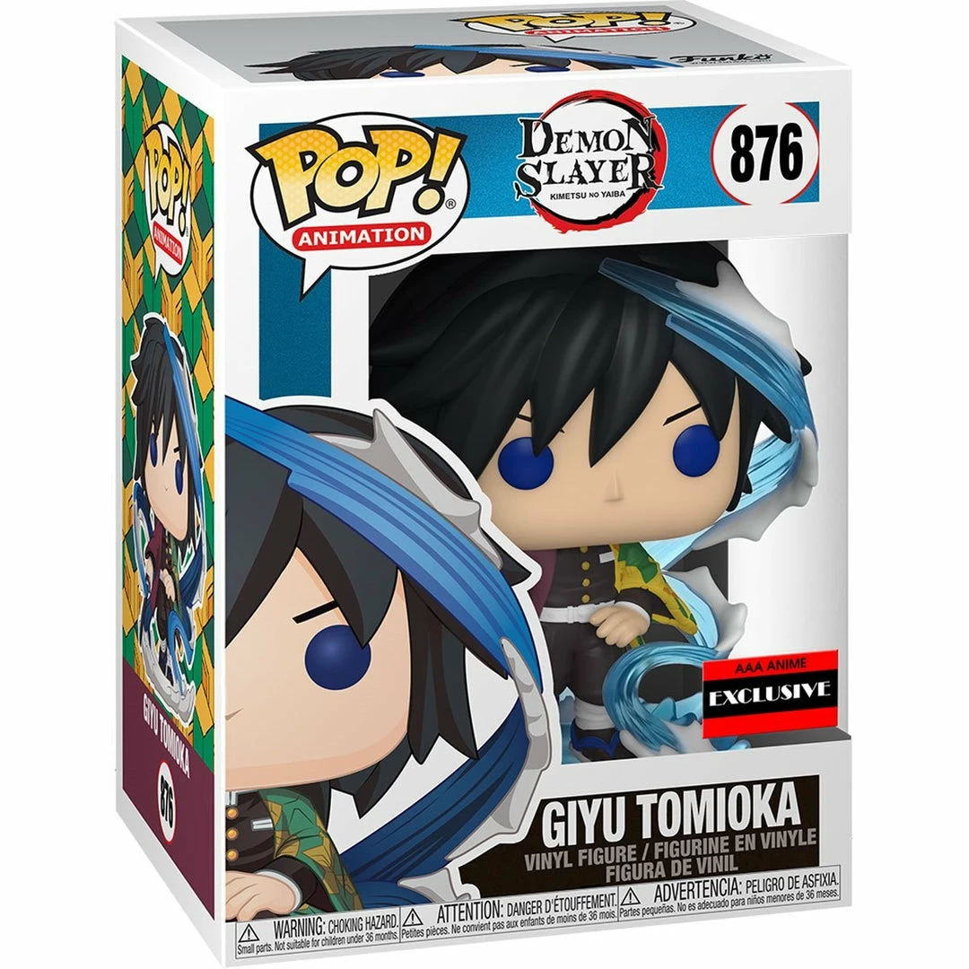 Hot Sale ⌛ FUNKO POP! ANIMATION: Demon Slayer- Giyu Tomioka 876 🤩 4 FUNKO POP! ANIMATION: Demon Slayer- Giyu Tomioka 876