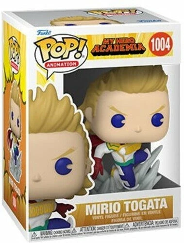 New 👏 FUNKO POP! ANIMATION: My Hero Academia- Mirio In Hero Costume ❤️ 4 FUNKO POP! ANIMATION: My Hero Academia- Mirio In Hero Costume