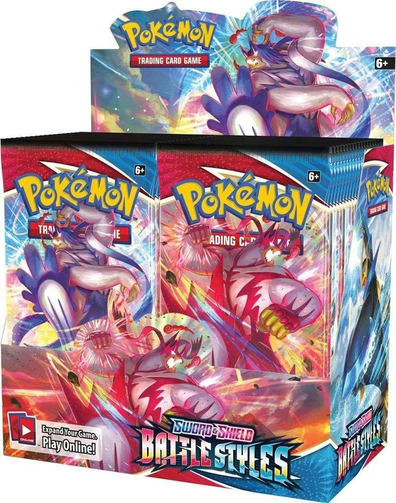 Cheapest ⭐ Pokémon TCG: Battle Styles Booster Box 🔥 3 Pokémon TCG: Battle Styles Booster Box