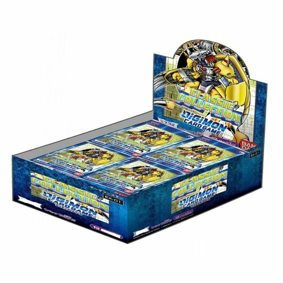 Coupon 🧨 Bandai Namco Digimon TCG: Classic Collection Booster 🤩 3 Bandai Namco Digimon TCG: Classic Collection Booster