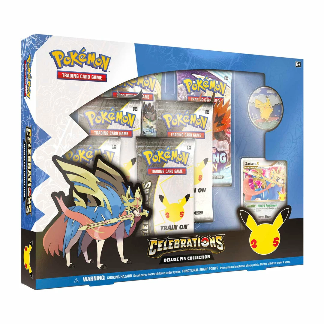 Top 10 ✨ Pokémon TCG: Celebrations Deluxe Pin Collection 🌟 3 Pokémon TCG: Celebrations Deluxe Pin Collection